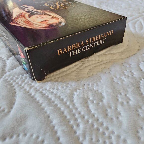 Barbra Streisand "The Concert" VHS Tape Live Anaheim 1994 Columbia Music Video 1 - Picture 7 of 9